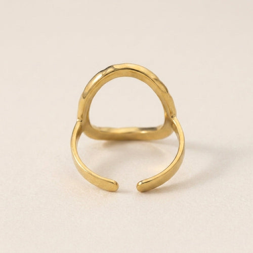 Crinkled Texture Ring