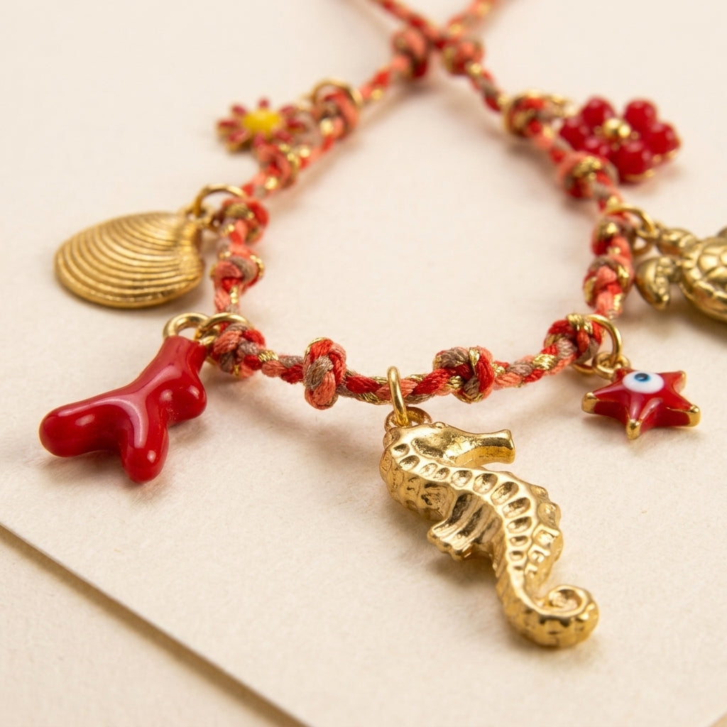 Sea Life Charm Necklace