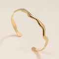 Liquid Wave Cuff Bracelet