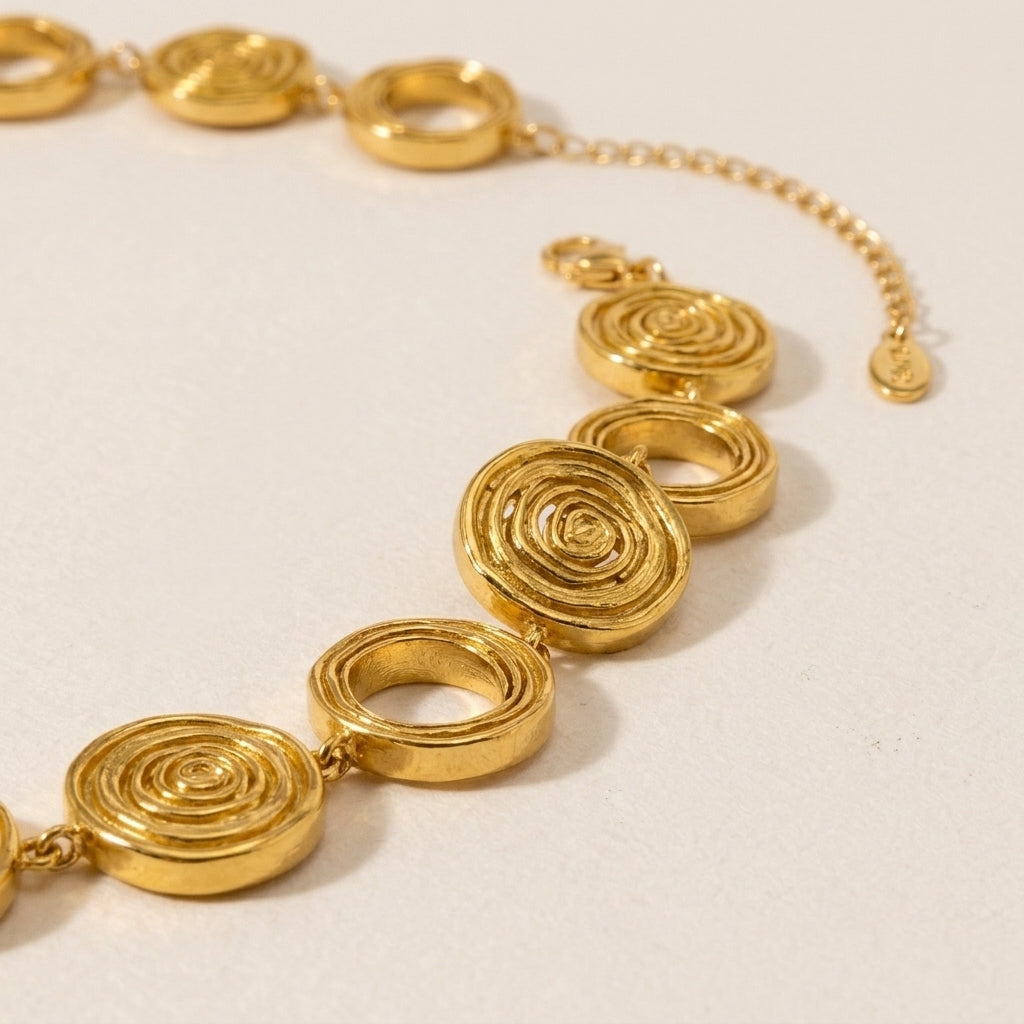 Rose Motif Bracelet