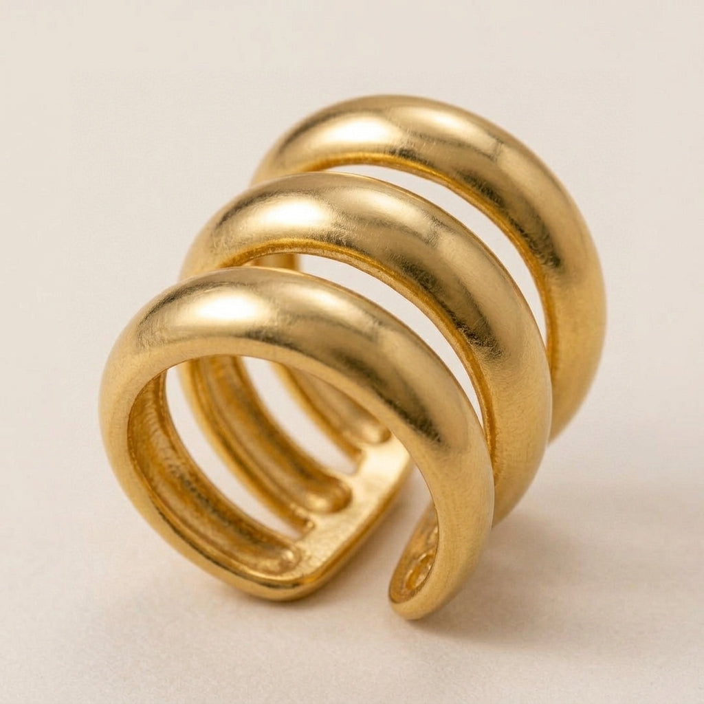 Thick Three-Layer Ring
