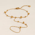 Polished Ball Hand Chain