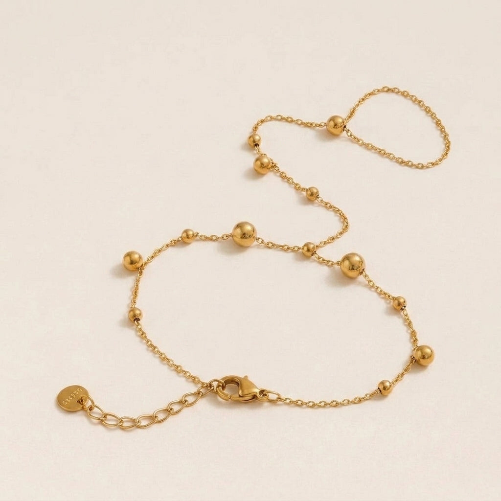 Polished Ball Hand Chain