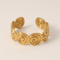 Ocean Wave Shell Bangle