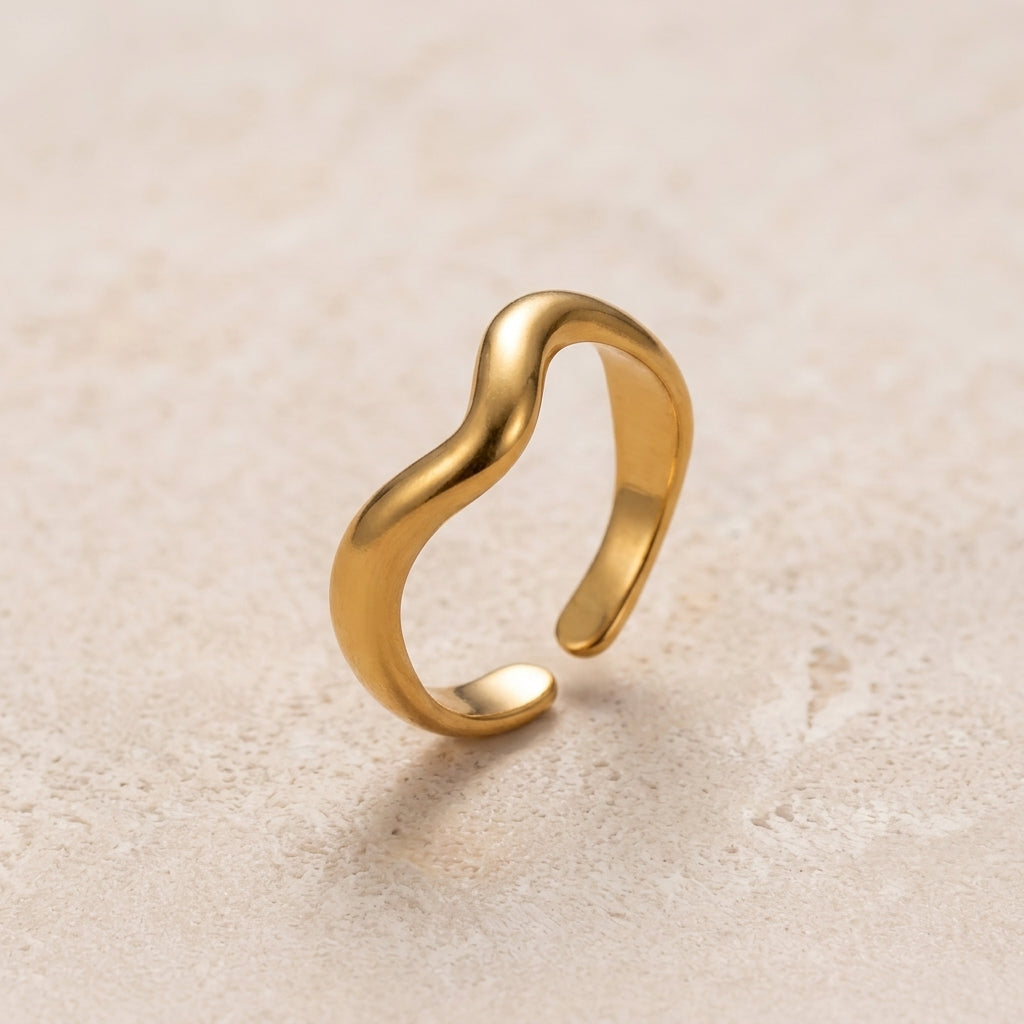 Simple Wave Ring