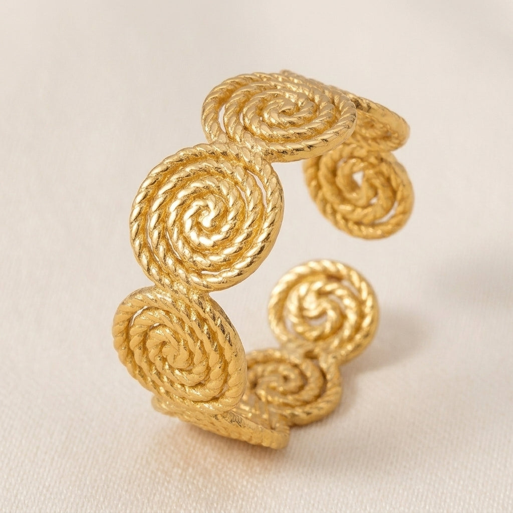 Spiral Coil Ring