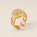 Chain Starburst Ring
