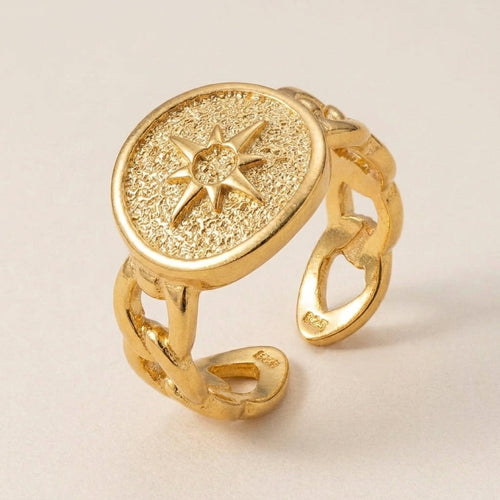 Chain Starburst Ring