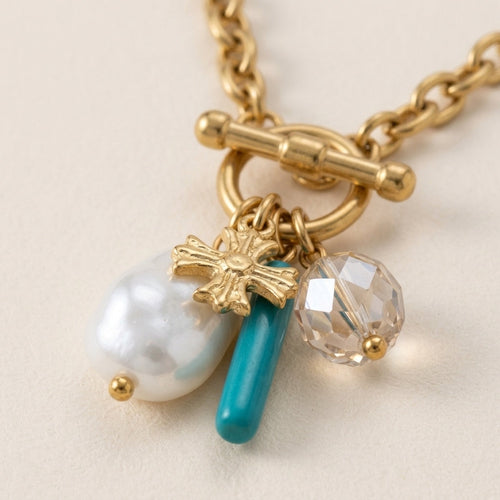 Blue Chili Charm Necklace
