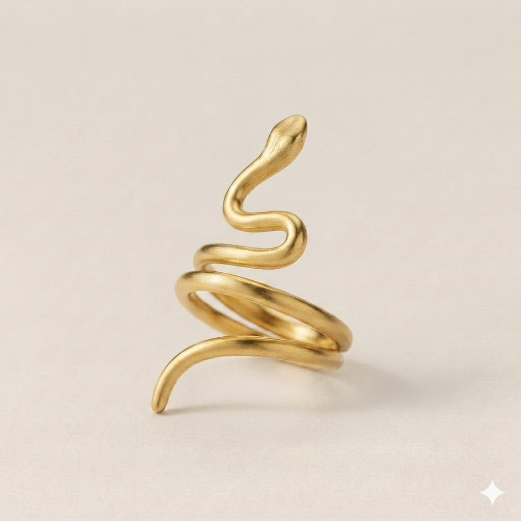 Snake Spiral Ring
