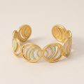 Colorful Enamel Cuff Bracelet