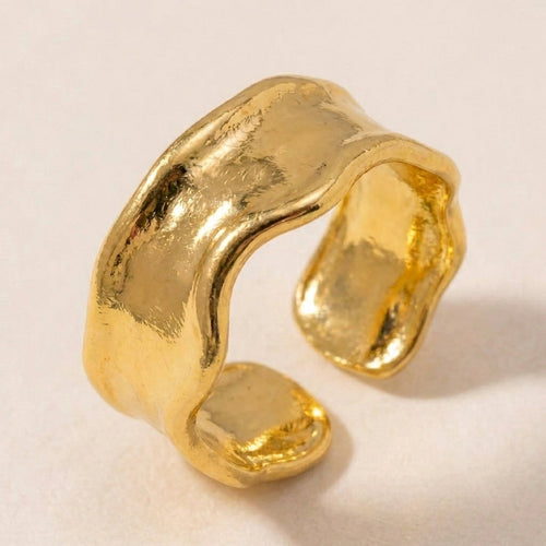 Adjustable Stainless Steel Open Ring