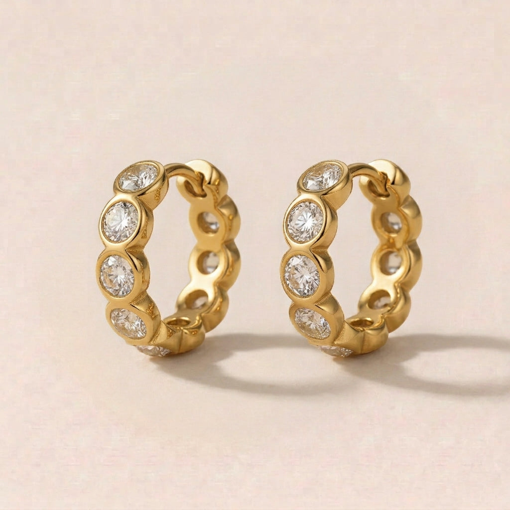 Stainless Steel Opal Pearl Ear Cuffs