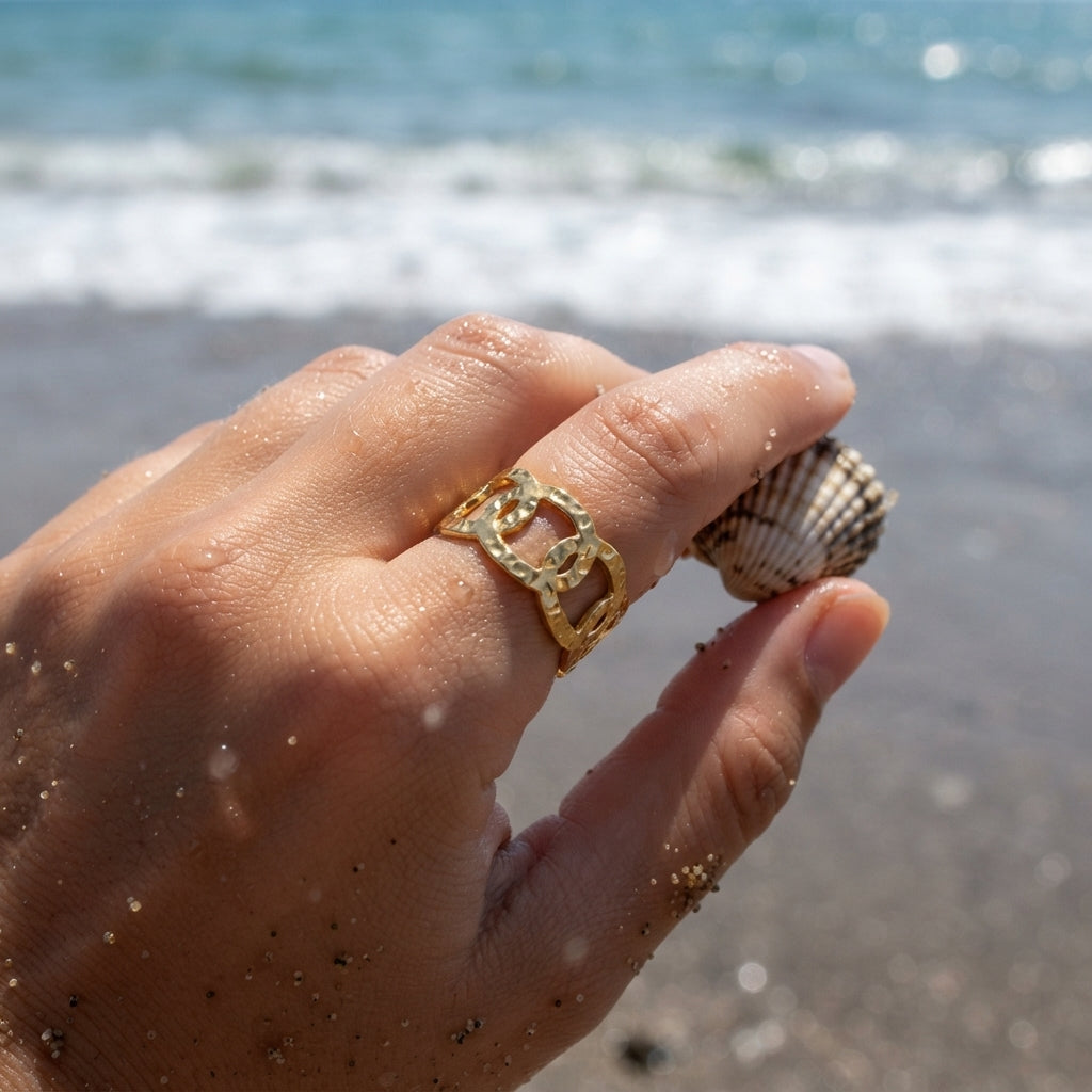 Chain Texture Ring