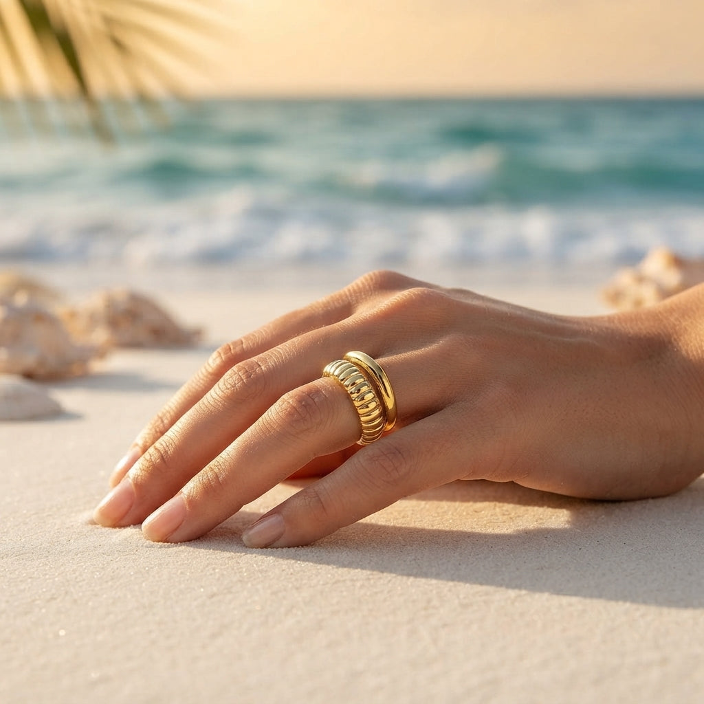 Double Layer Grain Ring