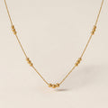 Gold Beaded Necklace