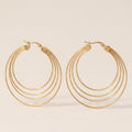 Layered Hoop Earring