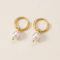 Minimalist Pearl Earrings