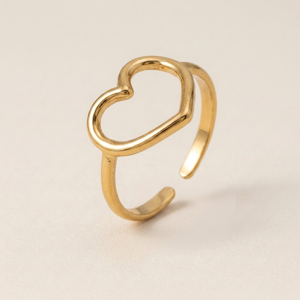 Heart Silhouette Ring