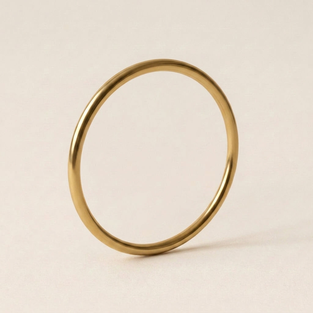 Minimalist Gold Bangle