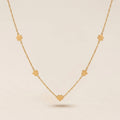 Elegant Clover Charm Necklace