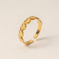 Hollow Heart Band Ring