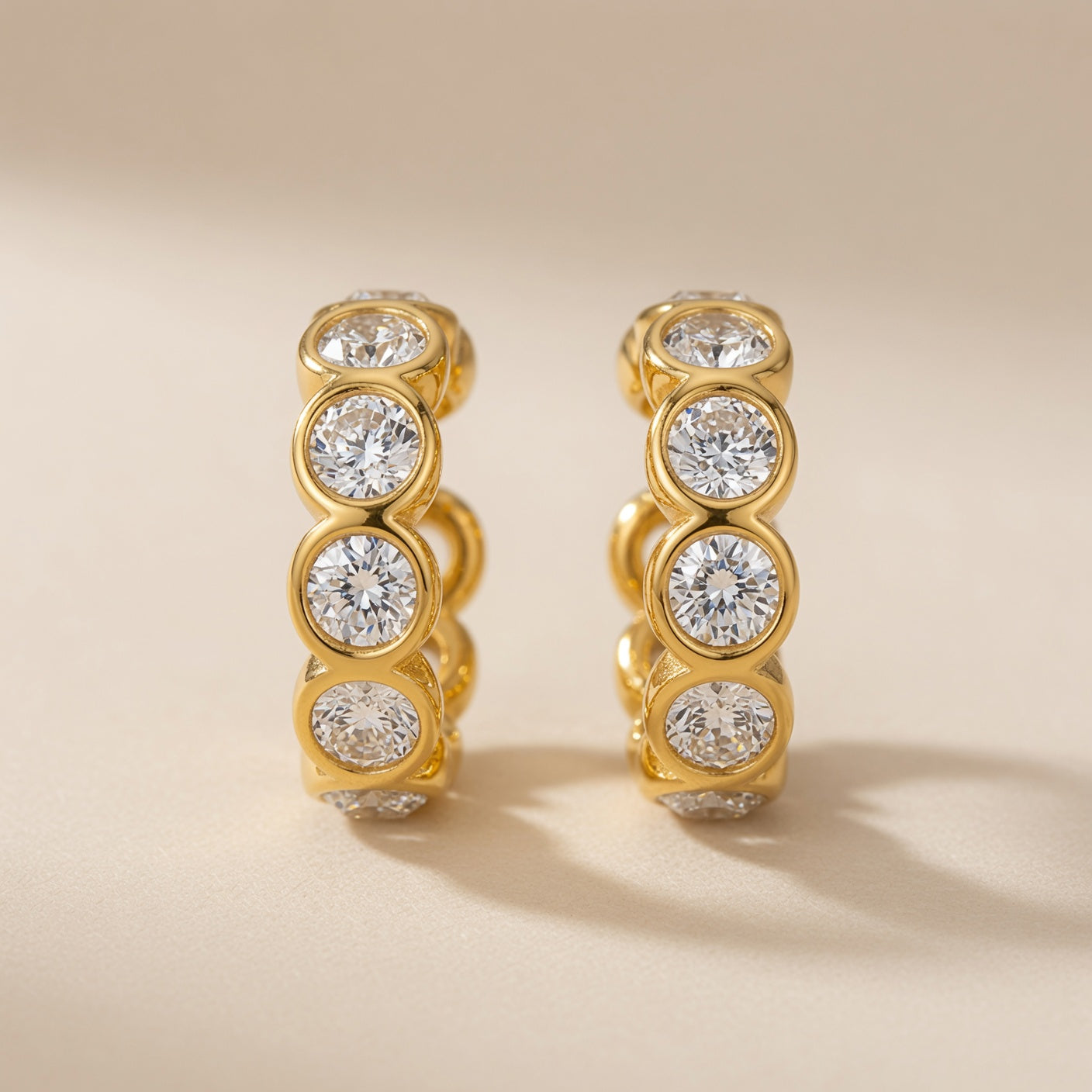 Stainless Steel Opal Pearl Ear Cuffs