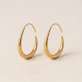 Teardrop Hoop Earrings