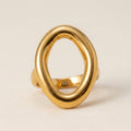 Large Oval Gold Ring