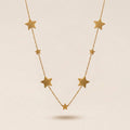 Elegant Long Star Charm Necklace