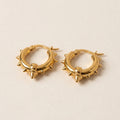 Classic Textured Hoop Earrings